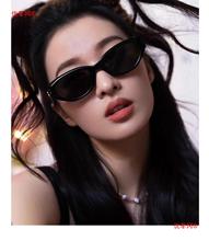 复古猫眼墨镜女gm2024新款高级感网红防紫外线方圆脸太阳眼镜遮阳