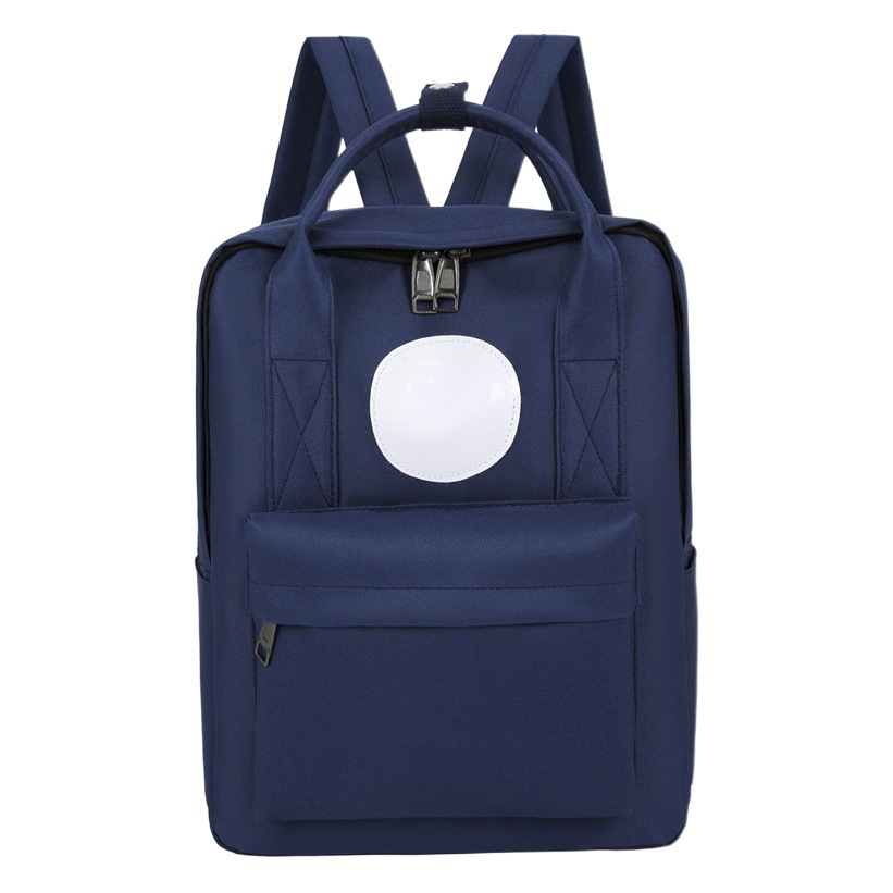 Primary school student schoolbag custom printing LOGO kindergarten children's schoolbag training class advertising raw materials portable schoolbag