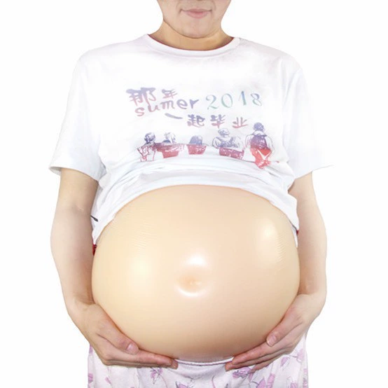 Supply Silicon Plague Fake belly, fake belly degeneration maternity clothes, fake belly belly props, actors, actors use fake belly