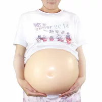 Supply Silicon Plague Fake belly, fake belly degeneration maternity clothes, fake belly belly props, actors, actors use fake belly