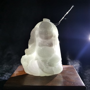 A-Grade Maitreya Buddha Jade Ornaments Jadeite Jade Ornaments High-End Jewelry Celebration Gift Jewelry