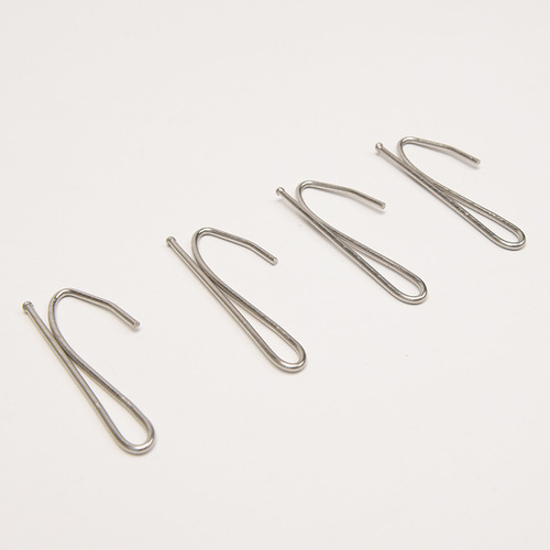 Curtain hook four-claw hook cloth hook Korean pleated curtain single hook S-shaped pointed hook curtain accessories