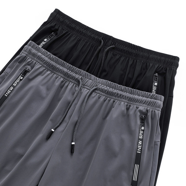 Men's silk summer shorts for leisure