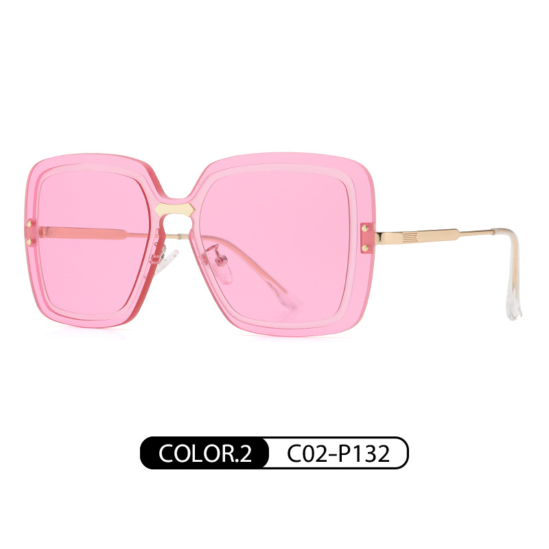 Venta al por mayor de efectivo nuevas gafas de sol de moda street shooting gafas de sol al aire libre JS8522 gafas de sol de montura grande europeas y americanas