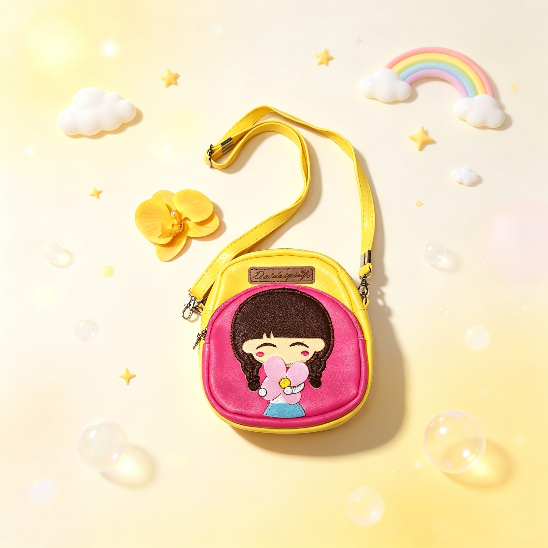 377 clearance stock: Children's crossbody bag for girls, stylish and cute crossbody bag for girls to use when going out