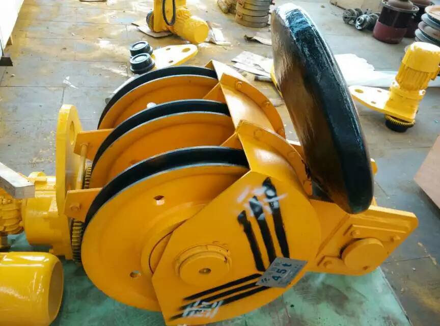 半封闭吊钩组 双梁半封闭吊钩 铸造/轧制滑轮吊钩组