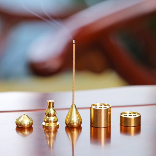 Home Lotus Incense Burner Zen Aroma Lamp Lotus Incense Holder Indoor Portable Incense Stand Zen Aroma Lamp