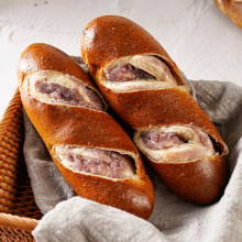 无加蔗糖蓝莓奶酪味碱水棒面包约100g/袋早餐代餐零食品代发批发