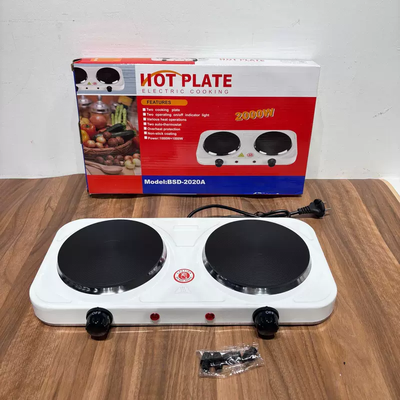 [Electric Double burner2000W] →