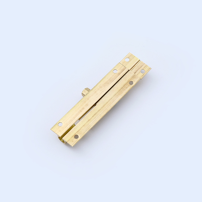 Factory Direct Supply New Chinese Style Brass Door and Window Latch, Countertop Surface Mount Thickened Anti-Theft 1.5-6 Inch Polished Door Bolt