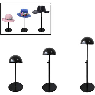 New wrought iron hat rack modern clothing store hat display rack adult counter hat holder desktop wig display rack