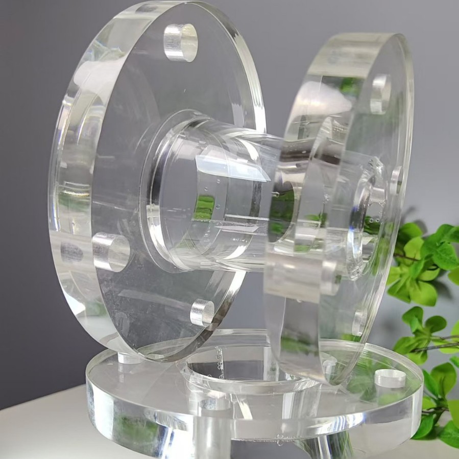 有机玻璃板透明亚克力加工圆管实验仪器制品