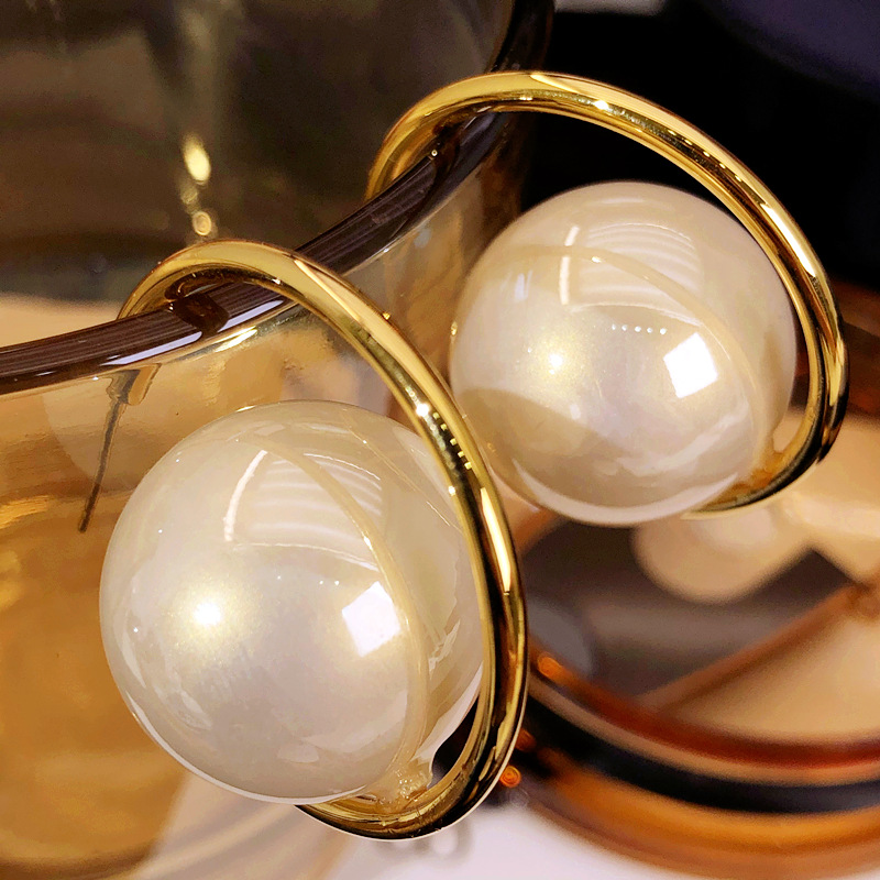 Golden White Beads