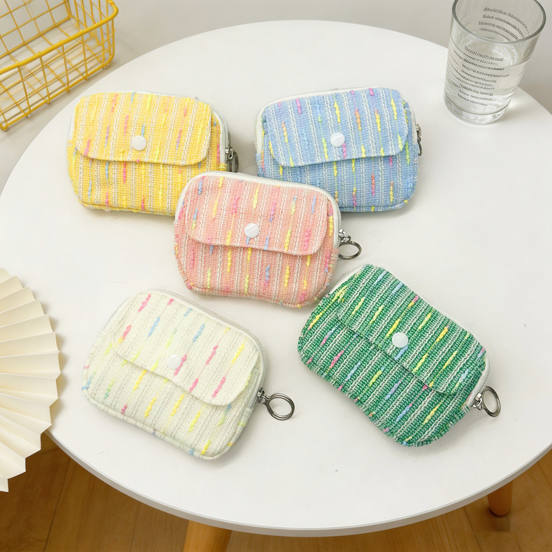 Chic Mini Coin Purse, Cute and Soft Flip Cover Storage Bag, Portable Lipstick Makeup Bag, Dropshipping Available Chic Mini Coin Purse, Cute and Soft Flip Cover Storage Bag, Portable Lipstick Makeup Bag, Dropshipping Available