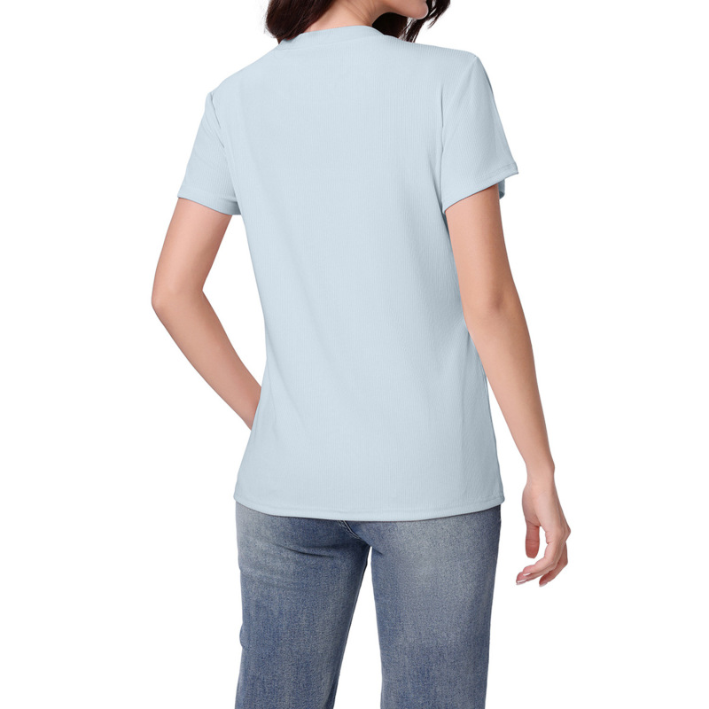 2025年貿易マタニティ婦人服の実物写真、Amazonベストセラー半袖Tシャツ、新素材、クロスボーダーキャンディーカラー授乳服|undefined