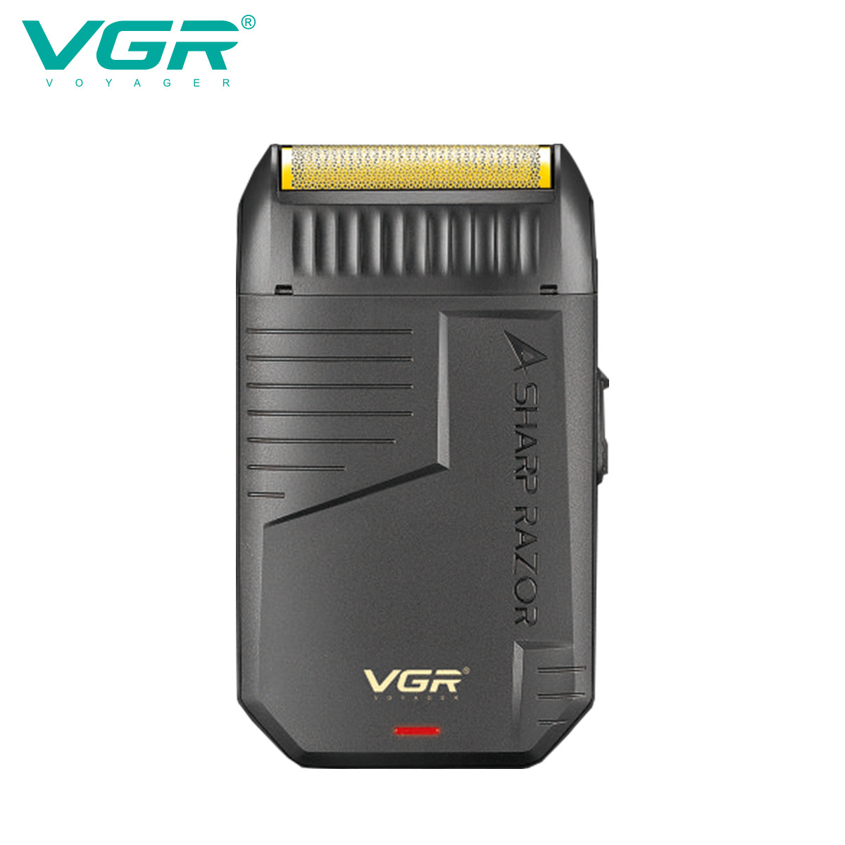 VGR375 Máquina de afeitar recíproca transfronteriza Cortapelos USB Máquina de afeitar eléctrica para hombre de viaje recargable