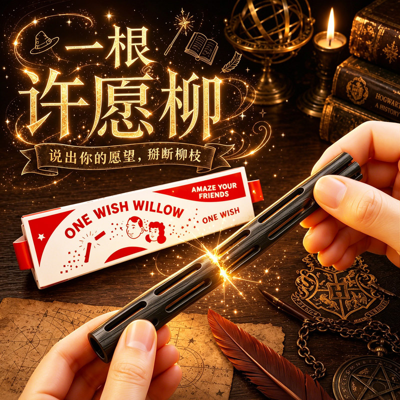 Cross-border Wish Willow movie obsession merchandise ONE WISH WILLOW 3D printed wish willow Cross-border Wish Willow movie obsession merchandise ONE WISH WILLOW 3D printed wish willow