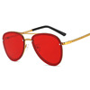 Trend fashionable retro metal sunglasses for beloved, 2021 collection, European style