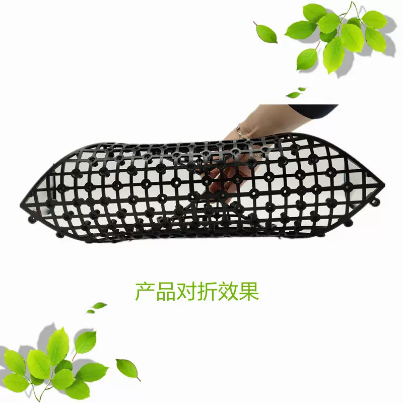 源头厂家制造DIY网片M型地板 塑料底托 卫浴 桑拿板300网片