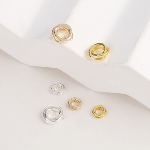 ��ɫ14k\18k��ɫ�黨Ȧ����Ť���AȦ����ɢ��|Ƭdiy����Ʒ���