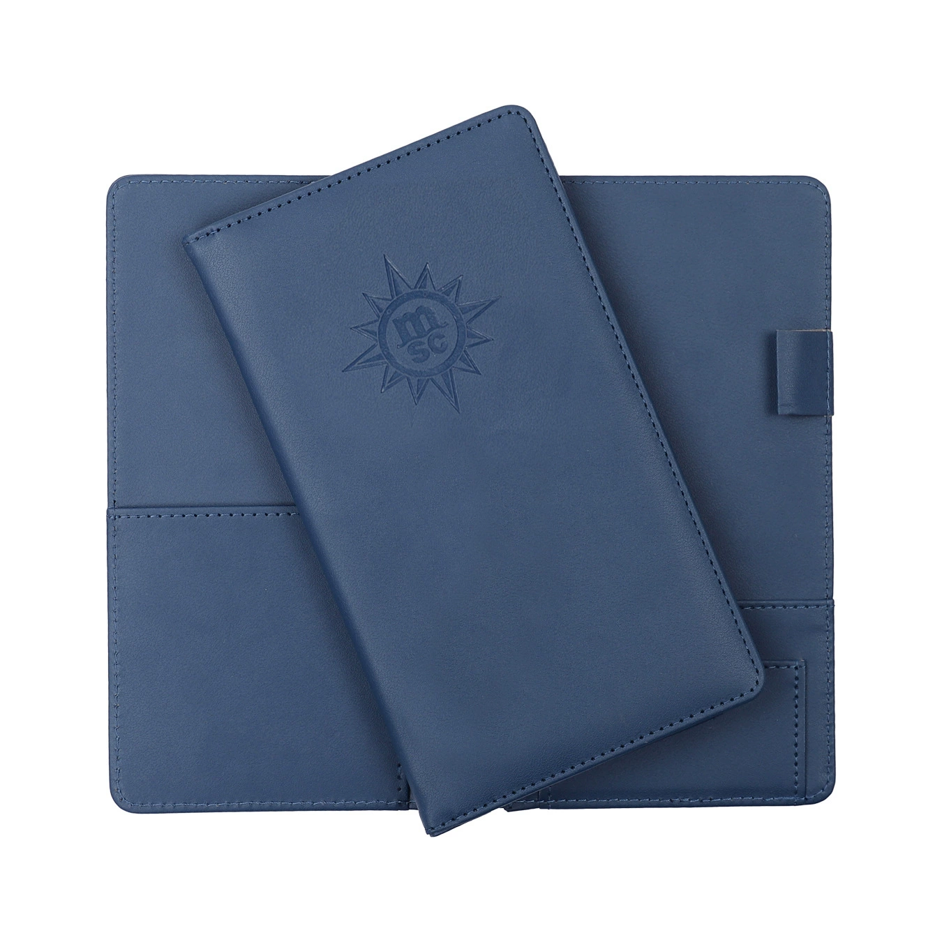 Источник поставки PU кожаный кассовый клип, один клип синий кожаный отель, клип для счетов оптовых производителей