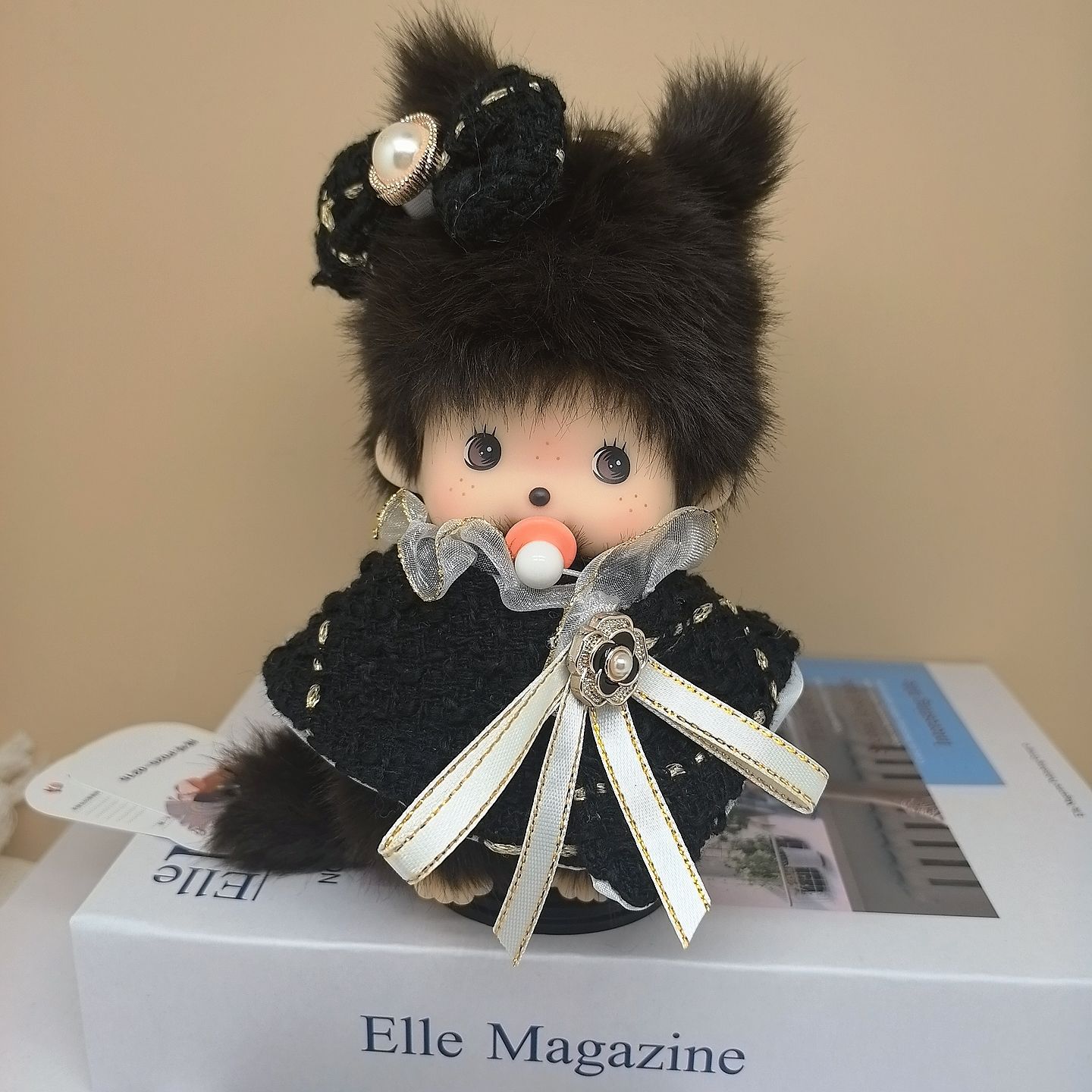 Monchhi-chi Pendant With Pants Outfit Creative Plush Doll Toy Clothes_voghion.com