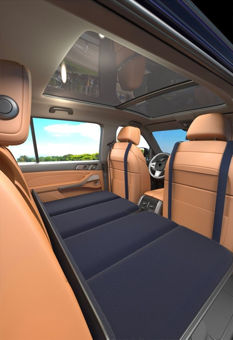 Car Mattress, No Need for Inflation, Foldable Sleeping Pad for the Back Seat of Sedan and Suv, Suitable for Sleeping in All Seasons