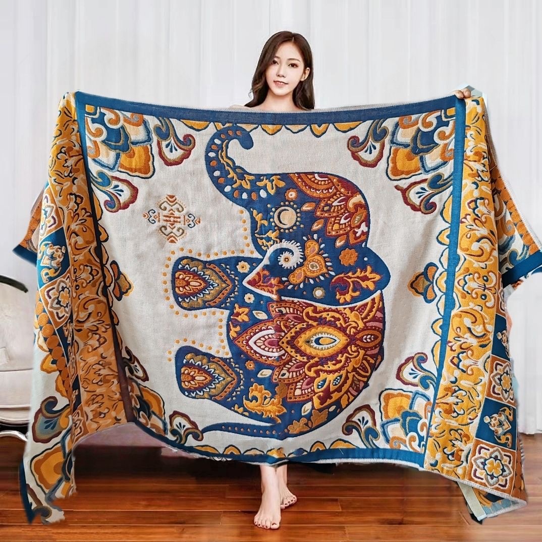 Gauze Bath Towel Pure Cotton Unisex Household Water-Absorbent Quick-Dry Oversized Towel Couple Bathrobe Wrap Shawl Cover Blanket