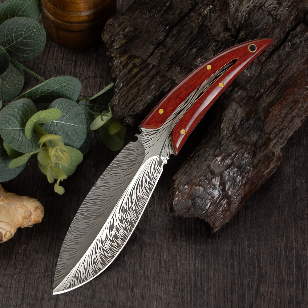 cuchillo de frutas portátil cuchillo de supervivencia de alta dureza cuchillo de pícnic cuchillo de hogar image 8