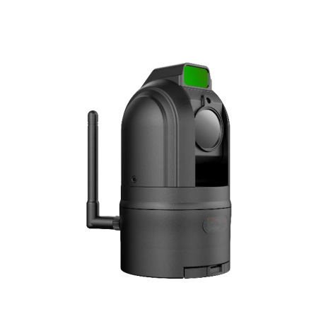 红外+激光测距+移动车载热敏PTZ摄像机热成像夜视仪车载夜视