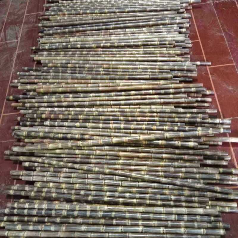 龍血金糸竹人工密節磨き研磨した中実竹棒鞭鞭砲台写網杖完成品|undefined