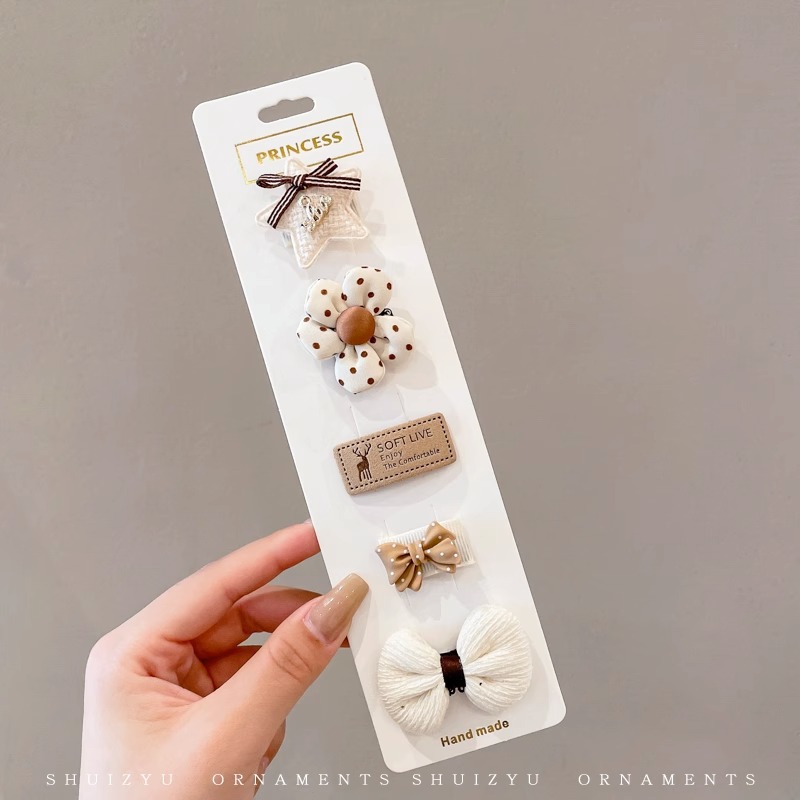 Horquilla para bebés, bolsa de tela completa, clip para cabello para bebés, no daña el cabello, niños, niñas, horquillas, lindos accesorios para el cabello, sombreros