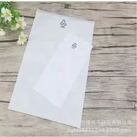 Cpe матовый плоский карман Молочный белый полупрозрачный cpe плоский карман чехол для телефона кабель для передачи данных мешок для упаковки электронных продуктов