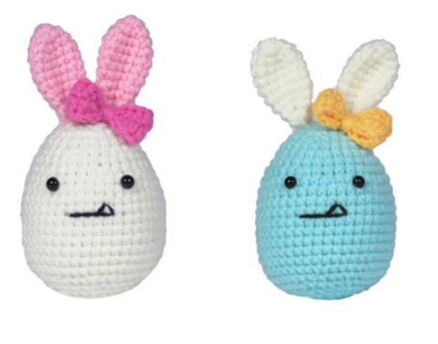 Rabbit egg white + blue