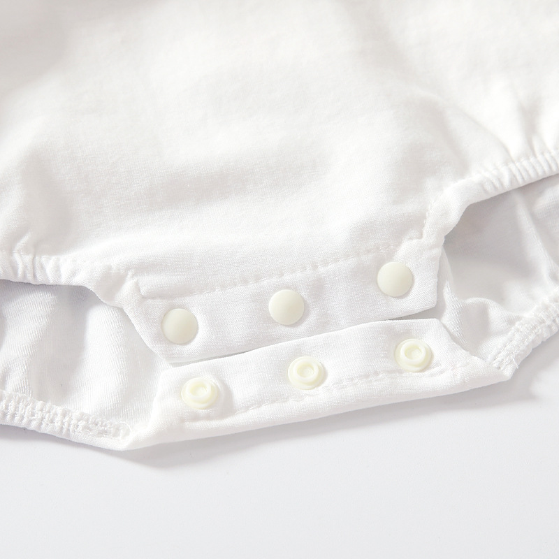 Falda de bebé púrpura impreso de manga corta falda de tirantes de encaje solapa dulce dama verano niña bolsa pedo vestido