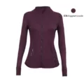 Eggplant purple jacket