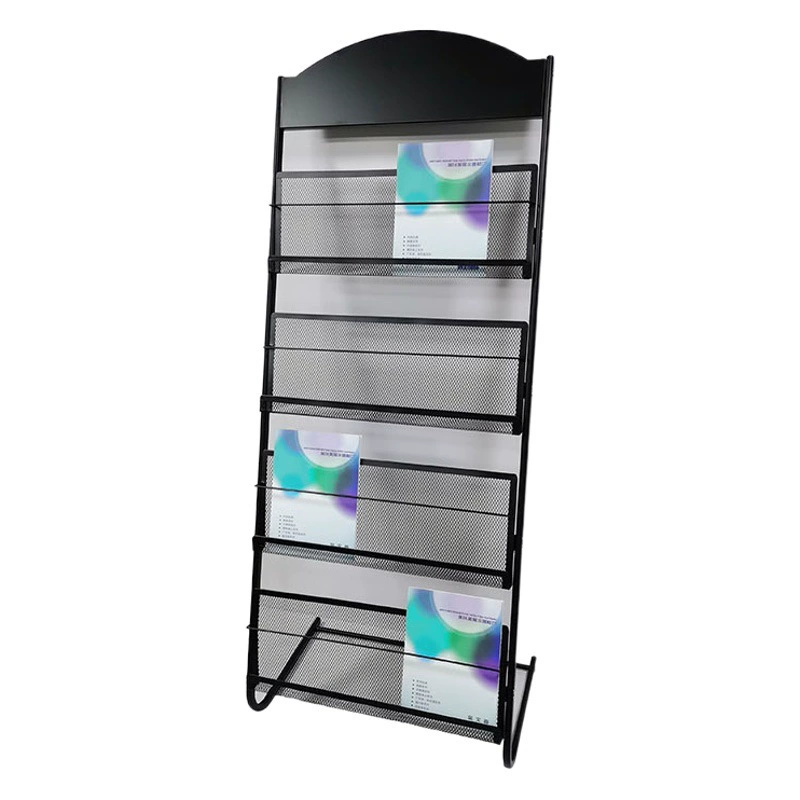 Полка для журналов Полка для книг и периодических изданий Одностраничная полка для хранения напольных газет и периодических изданий Полка для рекламных материалов Дисплей