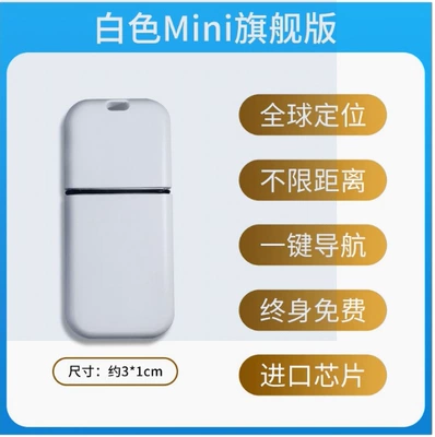 Remote Positioning Device with – GPS Locator - mini-tag-white
