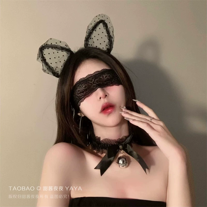 Lonelydance Кружевная маска для глаз с завязанными глазами полоска воздержания-связка Многоцелевой лентой для покрытия глаз