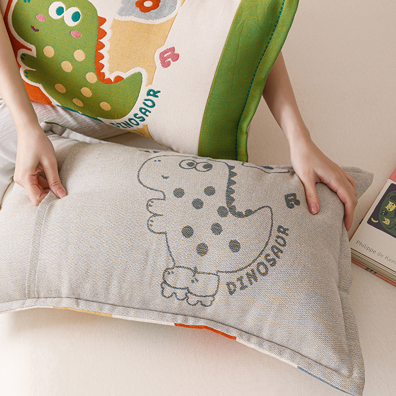 Funda de almohada para niños 100 funda interior de núcleo de almohada de algodón 40x60 funda protectora de almohada par de cuatro estaciones