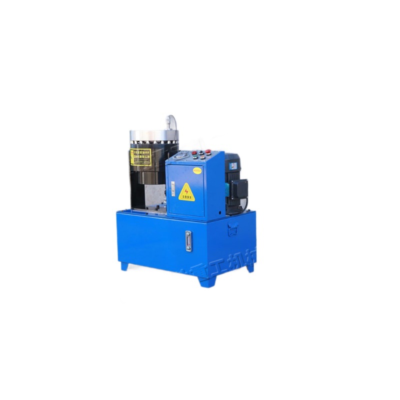 máquina de reducción de tubería de acero eléctrica máquina automática de sujeción de tubería metálica pequeña máquina de reducción de andamio hidráulico