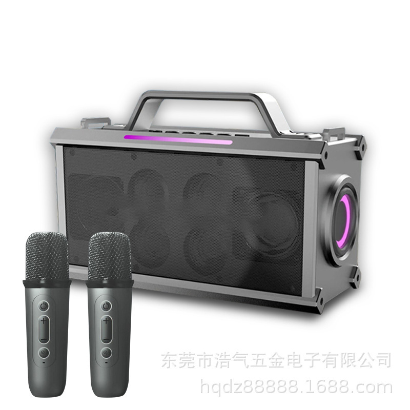 源头工厂蓝牙音箱大音量高音质户外k歌麦克风广场舞功放重低音炮|undefined