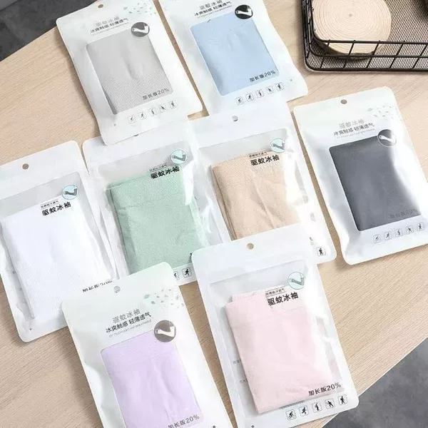Customized Ice Sleeves with Printed Text and Images, Brand Promotion Gifts, Team Building Outdoor Activities, Cycling Arm Guards, Sun Protection Ice Silk Sleeves