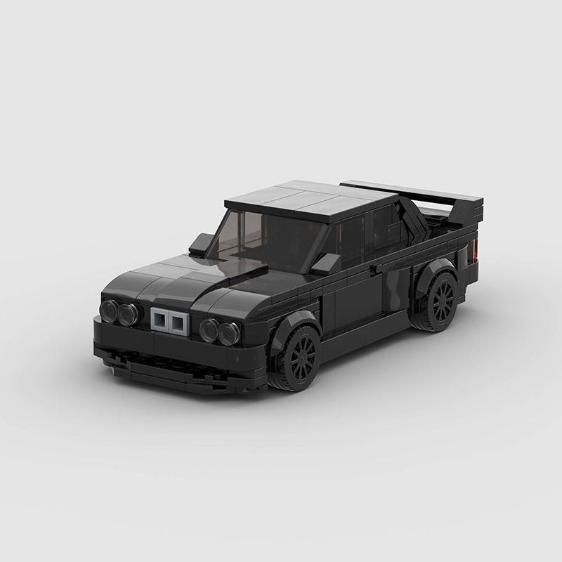 Racing Sports Car E30 M3 Model Moc Small Particle Educational Assembly Building Block Toys Cross-Border Wholesale Racing Sports Car E30 M3 Model Moc Small Particle Educational Assembly Building Block Toys Cross-Border Wholesale