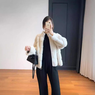 Cost-effective to cry! Well below cost eco-friendly mink fur blend fur coat fur coat autumn and winter F092308