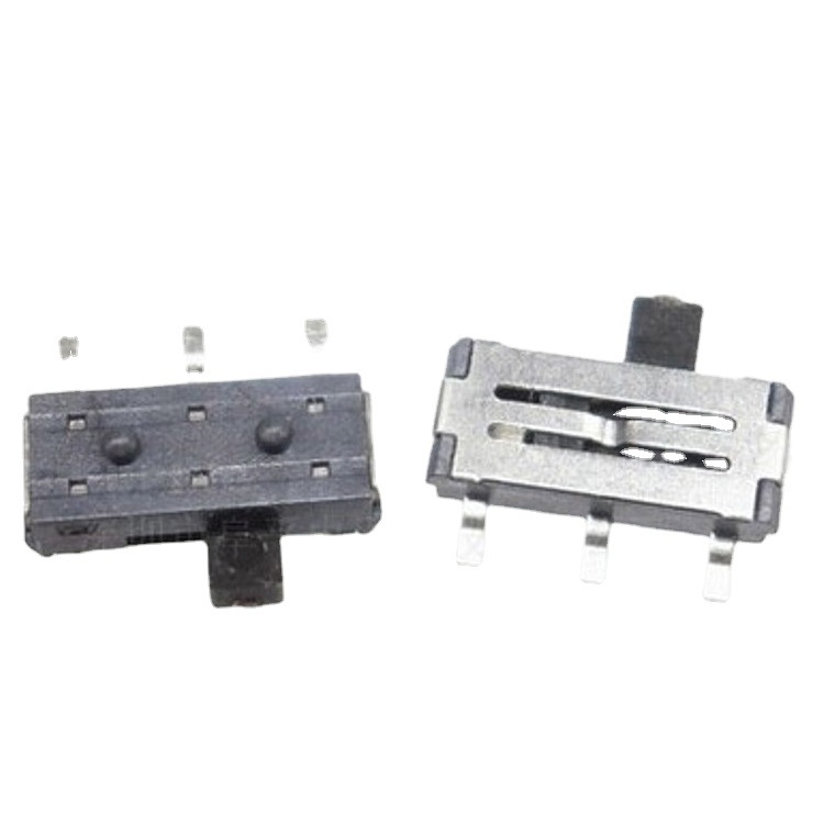 2档2段贴片式超薄滑动开关/两段两段式滑动开关贴片式小型