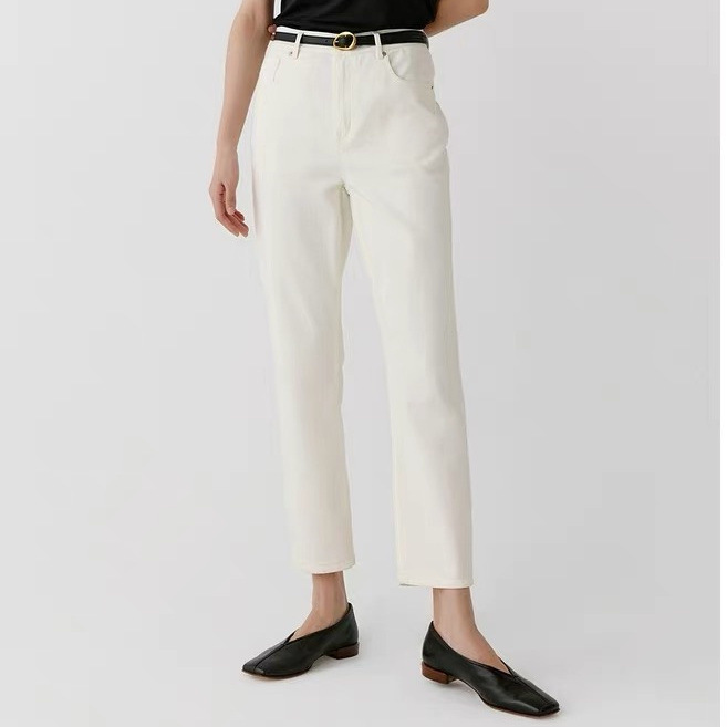 [IC Xiaohe] Slim Skinny straight jeans women's elastic all-match cabinet Denim