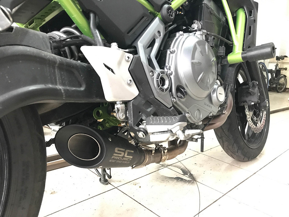 Kawasaki Ninja 650 Er6N/6F/Versys650/Z650 Motorcycle Modified Exhaust Pipe Front and Middle Sections