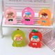 Three-dimensional fruit cubs second-generation diy jewelry luminous solid color frosted hand-felt paint resin jewelry accessories to touch
