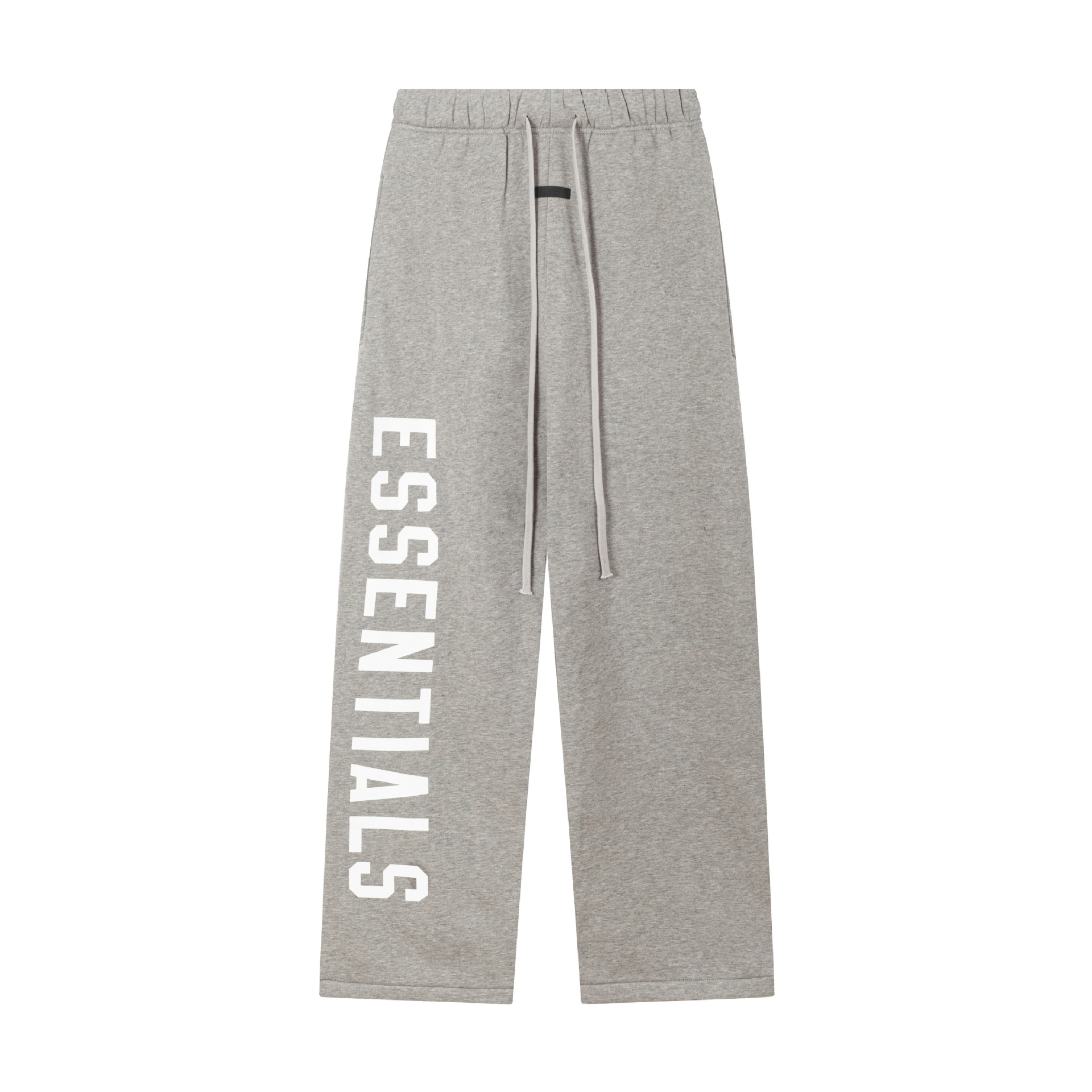 5ZHE FOG American High Street Niche ESS Sweatpants with Large Letter Print and Fleece Lining - Straight Leg Pants (Essentials)